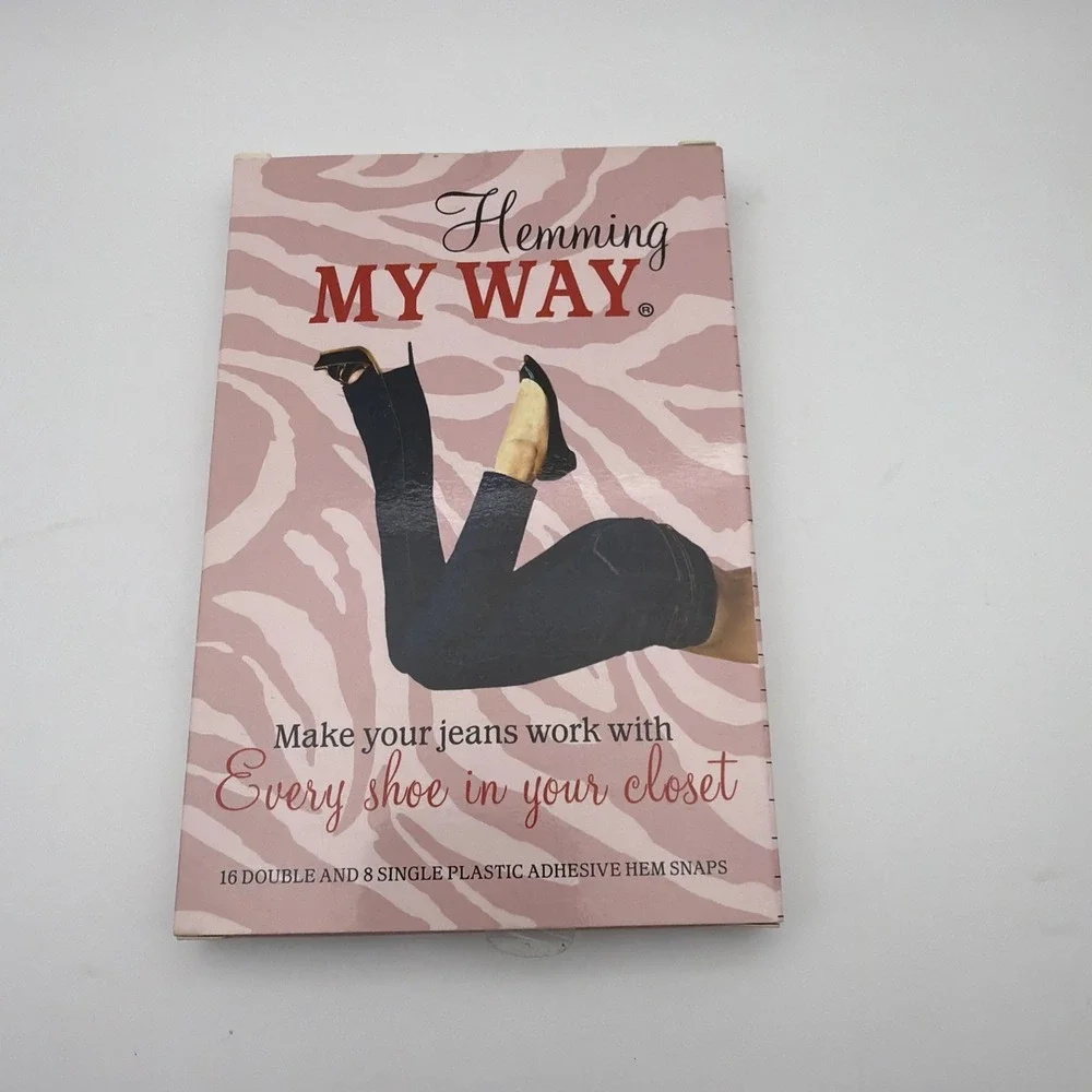 Hemming My Way No‎ Sew Tape Shape Snaps Hem Adhesive Tape Jeans Trousers Trim